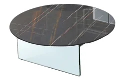 AIR XGLASS ROUND Couchtisch