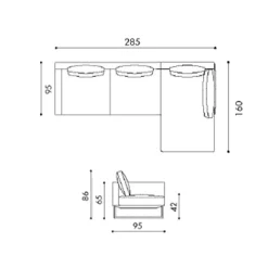 ARLON Ecksofa