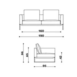 ARLON Einzelsofa