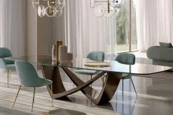 BACH GLASS Esstisch