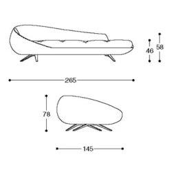 BOÉ Chaiselongue