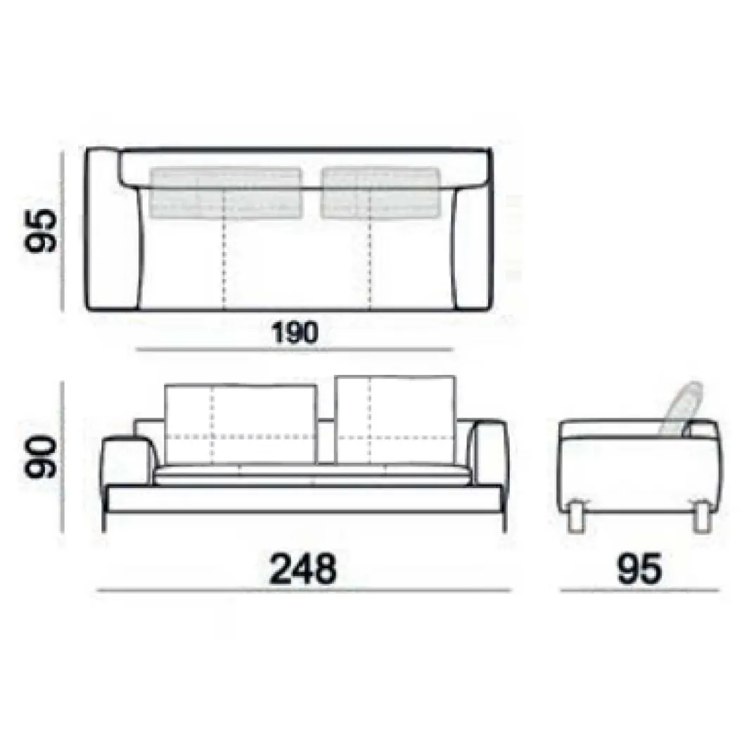 BROWN SUGAR Einzelsofa