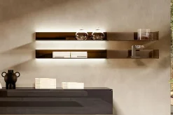 CARTESIO NERO Wandregal