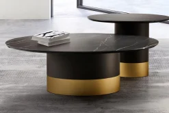 CILINDRO LOW KERAMIK BICOLORE Couchtisch