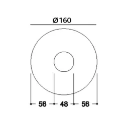 CILINDRO MARMOR ROUND Esstisch