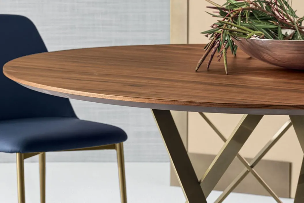 DELTA WOOD ROUND Esstisch