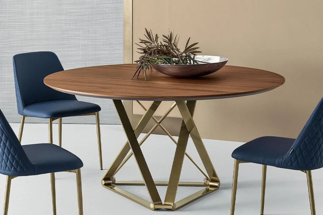 DELTA WOOD ROUND Esstisch