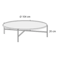 DOLLY Couchtisch
