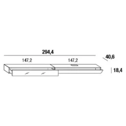 36E8 1409 GLASS TV-Board