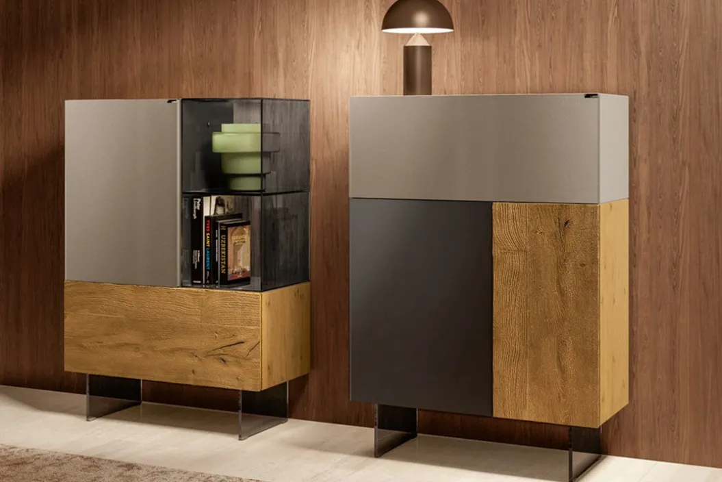 36E8 GLASS 1351 Highboard