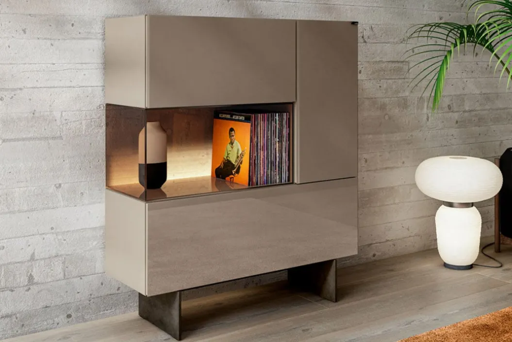 36E8 GLASS 1350 Highboard