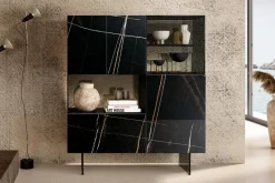 36E8 GLASS 1349 Highboard