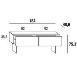 36E8 GLASS 1367 Konsole