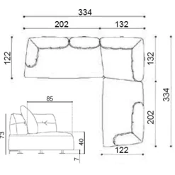 ETHIA Ecksofa