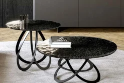 FEBE LOW GLASS Couchtisch