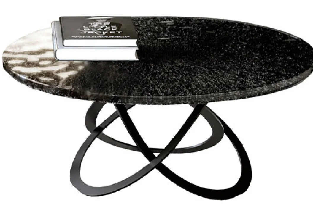 FEBE LOW GLASS Couchtisch