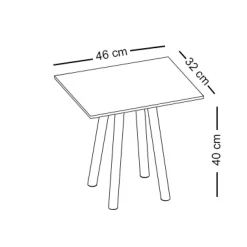 FOUR LEG Beistelltisch