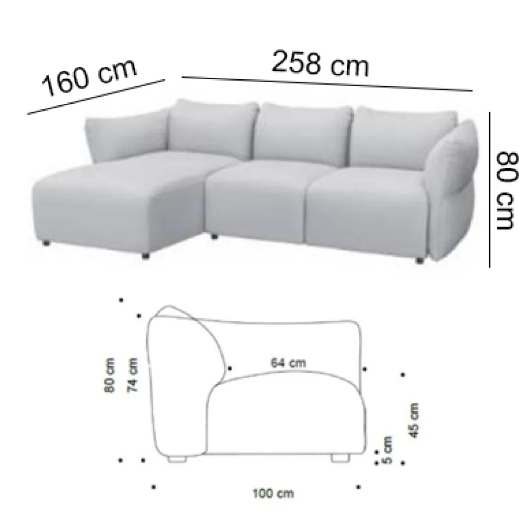 FRANKY Ecksofa