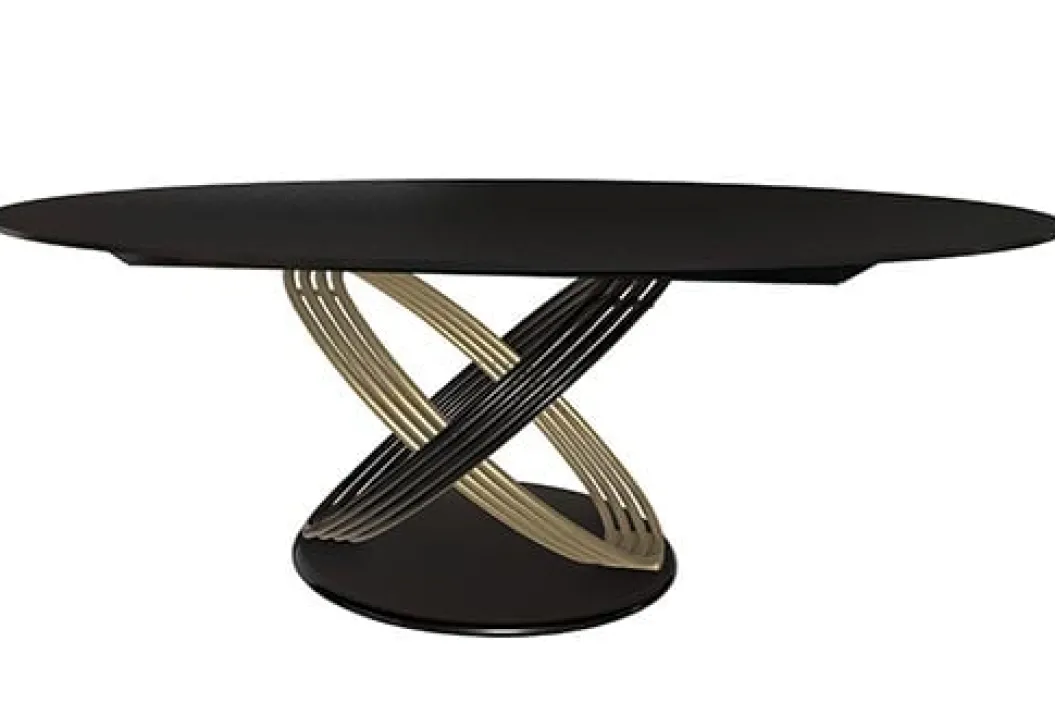 FUSION GLASS OVAL Esstisch
