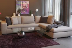 HALMA LUXUSLEDER Ecksofa