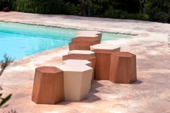 HEXAGON STONE Beistelltisch