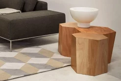 HEXAGON WOOD Beistelltisch