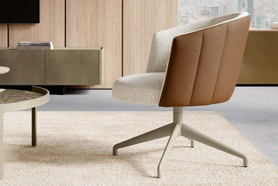 JANE LOUNGE BICOLOR Sessel