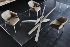 LANCER GLASS Esstisch