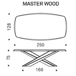 LANCER MASTERWOOD Esstisch