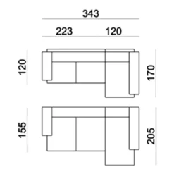 LOFT Ecksofa