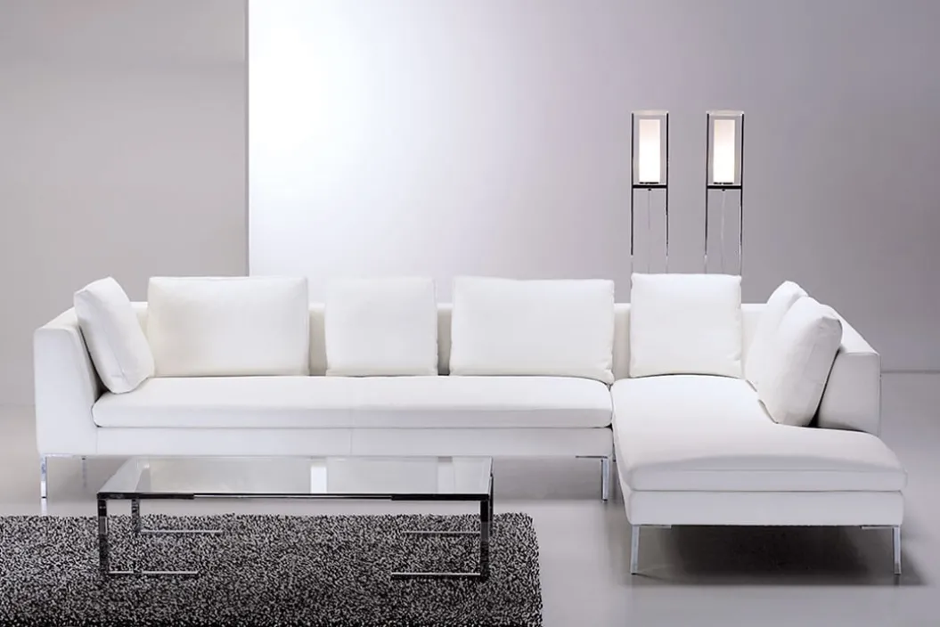 LUCA LUXUSLEDER Ecksofa