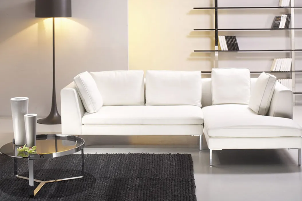 LUCA LUXUSLEDER Ecksofa