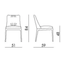 MAX DELUXE L WOOD Stuhl - LAST MINUTE-DEAL