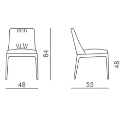 MAX DELUXE WOOD Stuhl