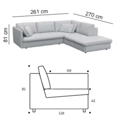 MONA Ecksofa
