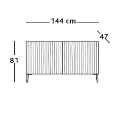 MUSA 1 WOOD Sideboard