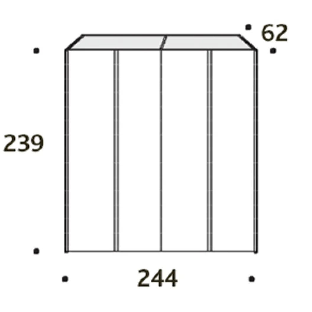 NASTRO Kleiderschrank