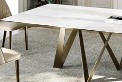 NOA KERAMIK BRECCIA IMPERALE Esstisch - LAST MINUTE-DEAL
