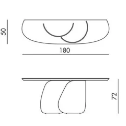 ONDA GLASS Konsole