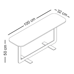 ONE BLADE Beistelltisch