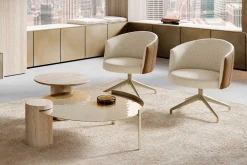 PEO LOW GLASS Couchtisch