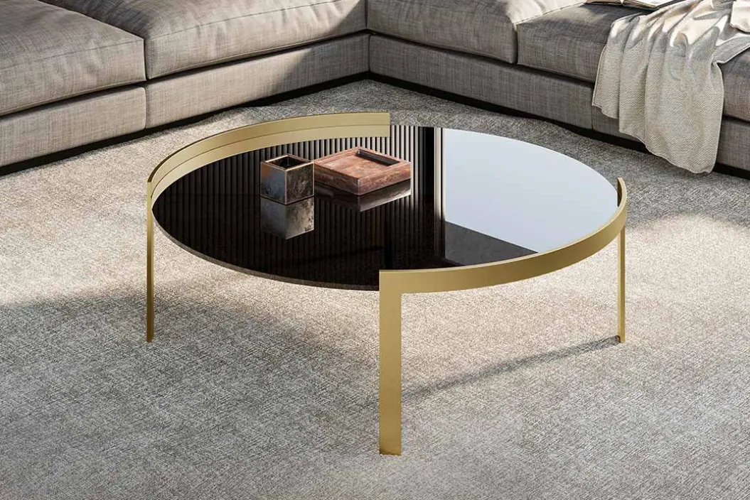 PERRY GLASS Couchtisch