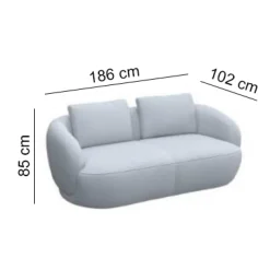 PIEMONTE Einzelsofa