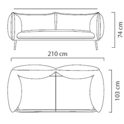 PIUMA Gartensofa