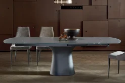 PODIUM GLASS Ausziehtisch