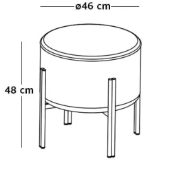 PUFFOSO Hocker
