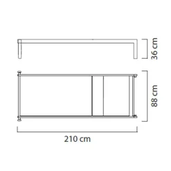 PUSH Gartenliege