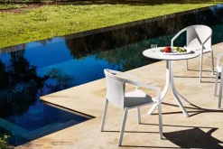 PUSH Gartenstuhl mit Armlehnen