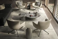 RHONDA LOUNGE Drehsessel