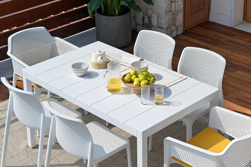 RIO ALU 140 Garten-Ausziehtisch